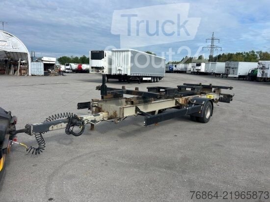 M- TRAILER MT- 03K1, 1- ACHS LAFETTE, BPW - ACHSEN WAS TROMMELBREMSEN
