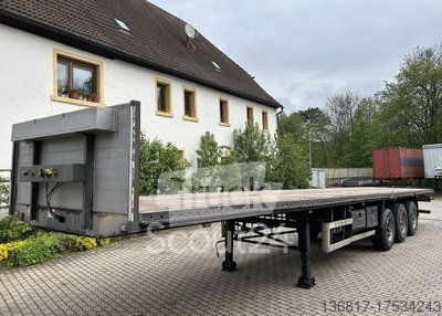 Auflieger mit Arbeitsbühne  Foedisch 13.6 Plattform Liftachse gebraucht