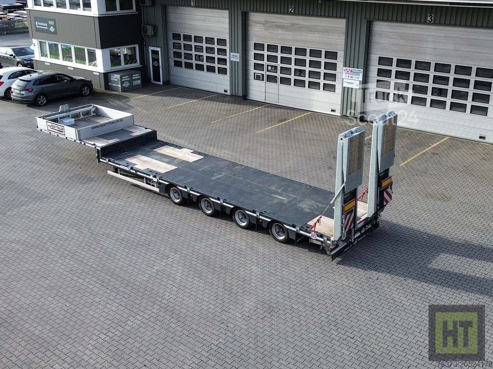 Nízký nakladač semipřívěsy Faymonville MAX Trailer 4-A-Mega-Tele-Semi-Ramps použitý