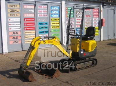 Microbagger Wacker WACKER NEUSON 803 3x Löffel gebraucht