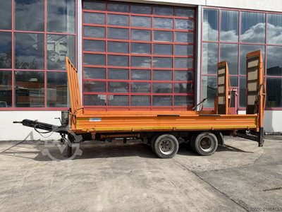 Blomenroehr 896/14000  14 t Tandem 2 Seiten Kipper   Tieflader