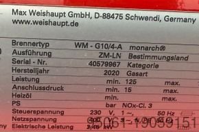 WEISHAUPT WM-G10/4-A -1100kw, WM-G10/3A -1000kw, WM-G10/3A-900kw