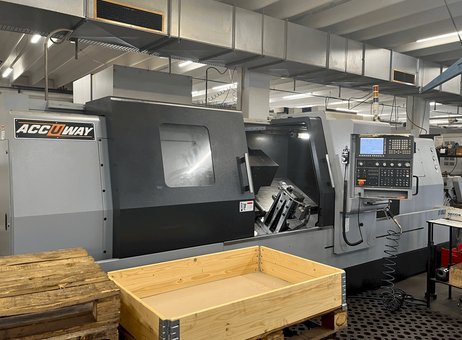 ACCUWAY UT-300LX2M cnc lathe