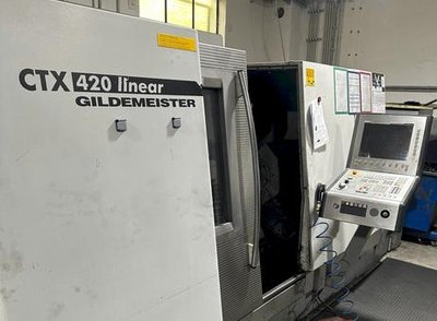DMG CTX 420 Linear V6 cnc lathe