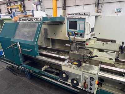 CNC DREHMASCHINE MANFORTS KNC 6 2000