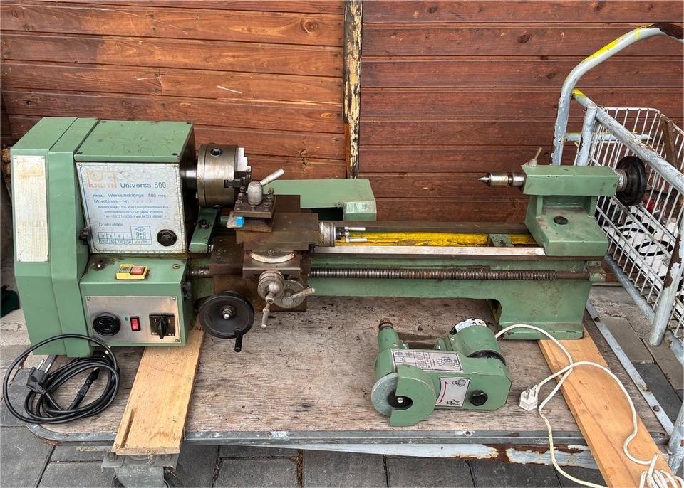 Knuth Drehmaschine Universa 500 mit Zubehör