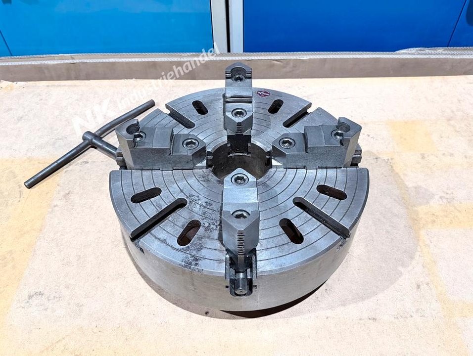 Röhm Vierbacken-Futter Ø400 mm Planscheibe Drehmaschine Drehbank