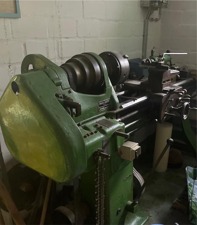 Dolze & Slotta Industrie-Drehmaschine – schwere Metall-Drehbank