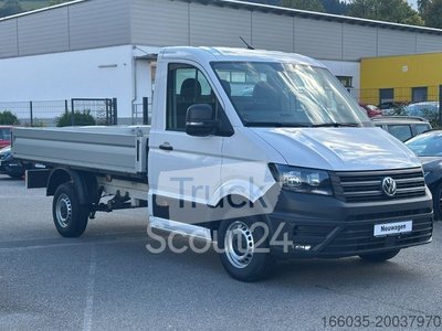 Pritschenwagen VW Crafter Pritsche 35 mittellang FWD/Navi/SHZ/AHK neu