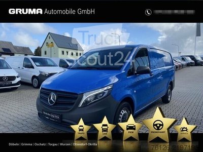 Kastenwagen Mercedes-Benz Vito 114 CDI Kasten Lang LED+SPUR+TOTW+KAMERA+BC gebraucht