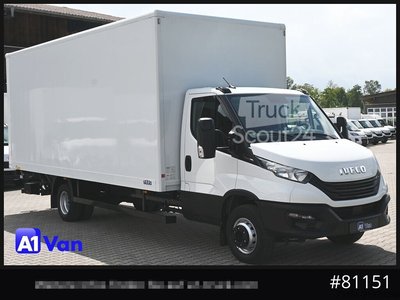 Transporter mit Koffer IVECO Daily Koffer LBW Klima gebraucht