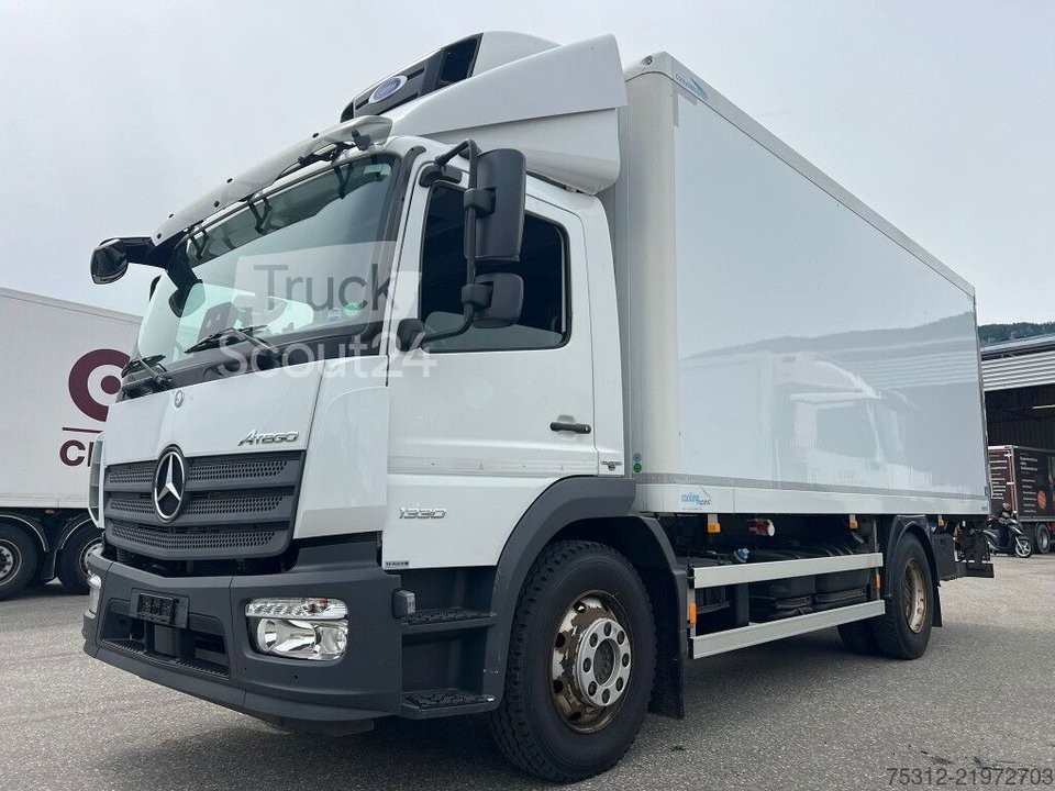 Kühlkoffer-LKW Mercedes-Benz Atego 1330  E6 Carrier Supra 750MT Bi-Temp LBW gebraucht