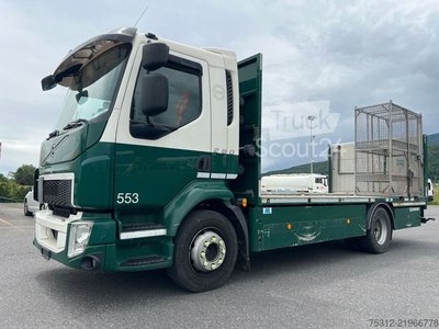 LKW mit Pritsche (offen) Volvo FL280  E6 16t LBW ADR VEB Scheckheft gebraucht