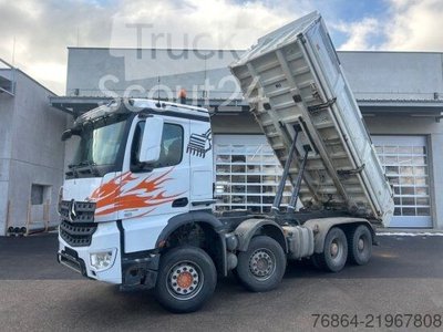 Dreiseitenkipper LKW MERCEDES-BENZ AROCS 4145, 8X4 MEILLER-KIPPER, EURO 6, BORDMATIK gebraucht