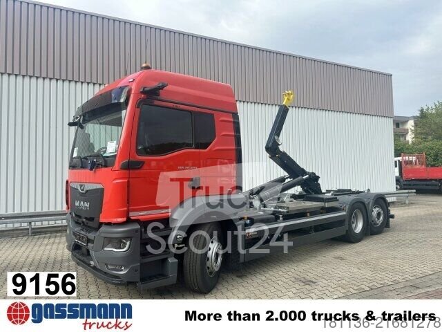 Abrollkipper MAN TGS 26.480 6x2-4 BL CH, Lenk-/Lift, OptiView, LED, neu