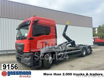 Abrollkipper MAN TGS 26.480 6x2-4 BL CH, Lenk-/Lift, OptiView, LED, neu