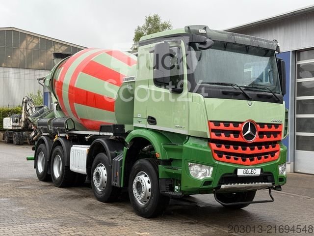 Betonmischer LKW MERCEDES-BENZ AROCS 3240 8x4 Betonmischer Liebherr 9 m  gebraucht