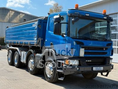 Dreiseitenkipper LKW SCANIA P 410 8x4 Dreiseitenkipper DAUTEL gebraucht