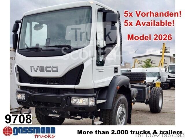 LKW-Fahrgestell Iveco EuroCargo ML150E25 WS 4x4, Euro3, mehrfach neu