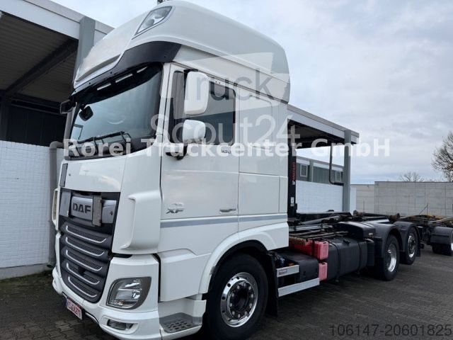 Abrollkipper DAF XF530 6x2 Intarder,2xKlima,TV, Alcoa,Multilift gebraucht