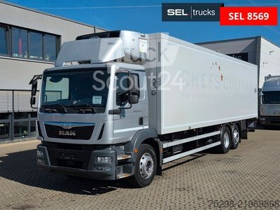 Kühlkoffer-LKW MAN TGM 26.340 6x2-4 LL / Ldbw / Triple Verdampfer gebraucht