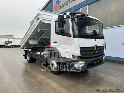 Dreiseitenkipper LKW MERCEDES-BENZ 1223 K Atego3 Meiller 3 Seiten 2xAHK 3 Sitzer gebraucht