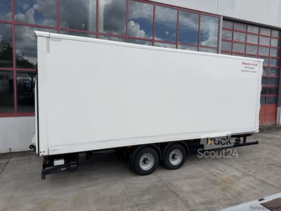 Kofferanhänger Möslein TKO 105 DL Schwebheim  Tandemkoffer, Durchladbar + Ladebordwand gebraucht