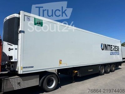 Tieflader-Sattelauflieger KRONE KüHLAUFLIEGER,  THERMO KING SLXI 400, SAF-ACHSEN, DOPPELSTOCK gebraucht
