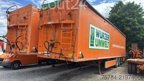 Auflieger mit Walkingfloor STAS WALKINGFLOOR 91M , ALUFELGEN gebraucht