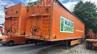 Auflieger mit Walkingfloor STAS WALKINGFLOOR 91M , ALUFELGEN gebraucht