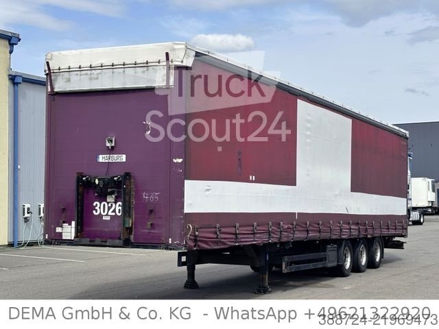 Semitrailers with Pritsche & Plane KÖGEL SN 24 * SAF * Jumbo * XL Certificate * Edschaverdeck used