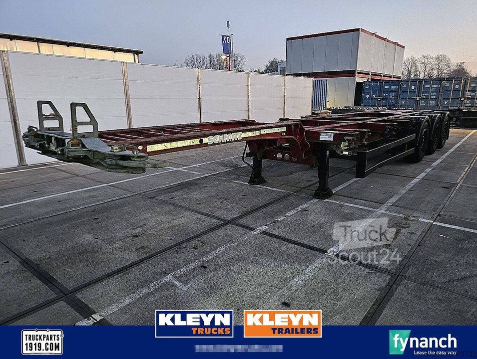 Containertransport SCHMITZ SCF 25 G 45 EURO MULTI gebraucht