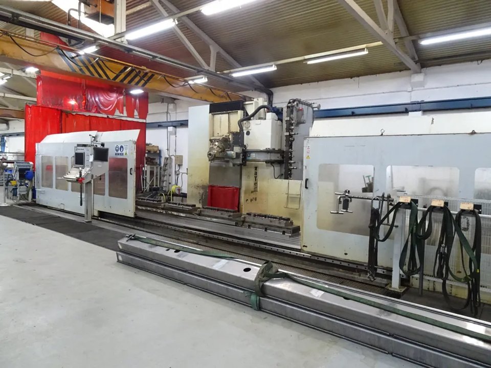 ZAYER 30 МСП 10000 AR/E - 2000 Mobile Column Milling Machine