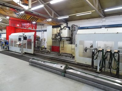 ZAYER 30 МСП 10000 AR/E - 2000 Mobile Column Milling Machine