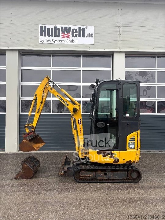 Minibagger Komatsu PC 16 R-3HS Minibagger 1770kg gebraucht