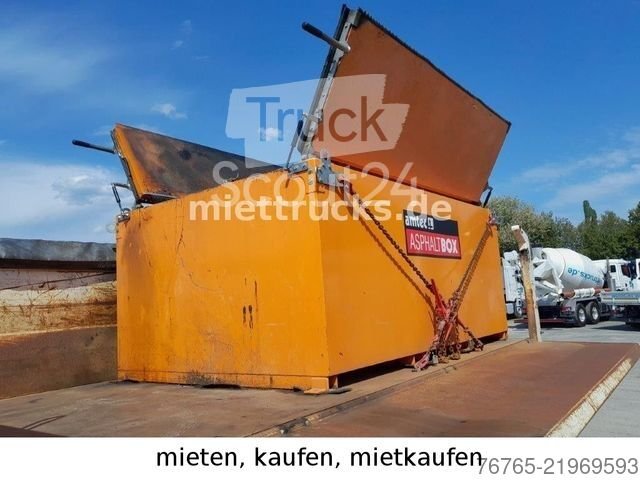 Asphaltmischanlage AMTEC Amtec 8 t Thermo Box Mietkauf moglich gebraucht