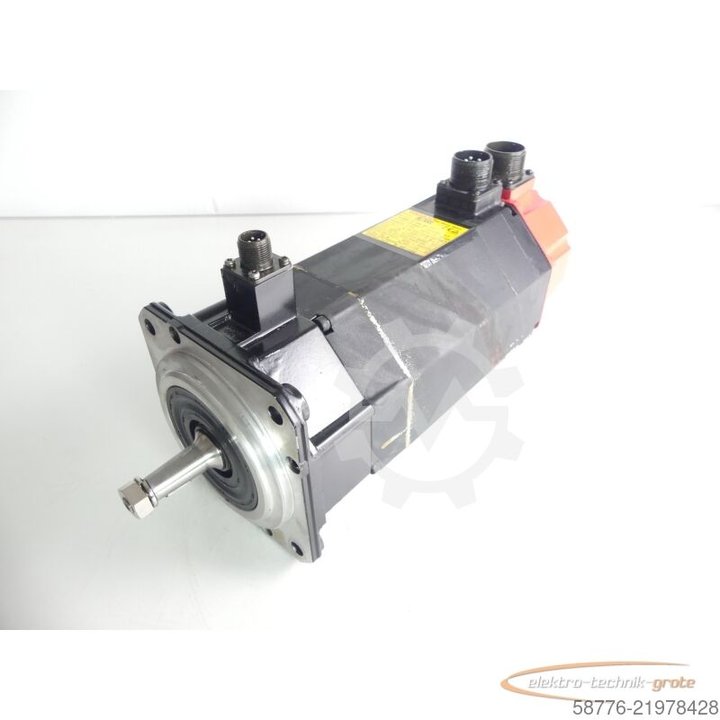 Fanuc A06B- 0128- B177 AC Servo Motor SN: C017C3427