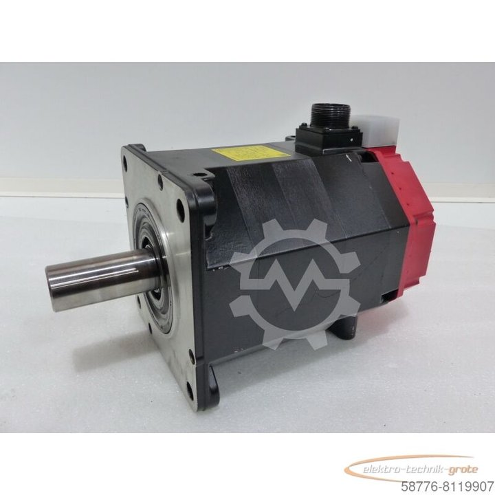 Fanuc A06B- 0143-B077 AC Servo Motor SN: C17YM1216