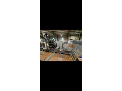 EMMEGI S.p.A. - SATELLIT TU/6500 - Gantry-CNC machining center for aluminium profiles with automatic tool magazine
