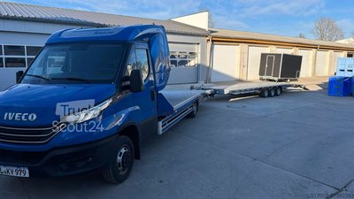 Autotransporter IVECO Daily 50C18 Sofort verfügbar + 3-Achser Fahrzeugtransporter gebraucht