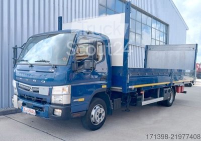 Pritschenwagen FUSO Canter 7C18 Pritsche 6.20m + Palfinger Kran gebraucht