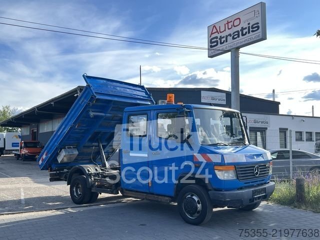 Trojbočný tipper MERCEDES-BENZ Vario 816D DOKA 7-sedadlo 3-S-Kipp AHK motorová brzda