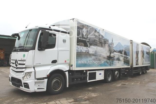 Cooler case truck MERCEDES-BENZ 2545 6x2 LL - KOMBI kompletní vlak - Nr.: 991 použitý