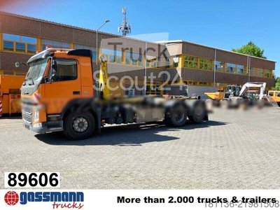 Abrollkipper Volvo FM 410 6x2, Lenk-/Liftachse, Navi, Schub-Knick, gebraucht
