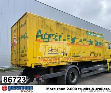 Wechselfahrgestell LKW  Wechselbrücke Koffer mit Flügeltüren gebraucht