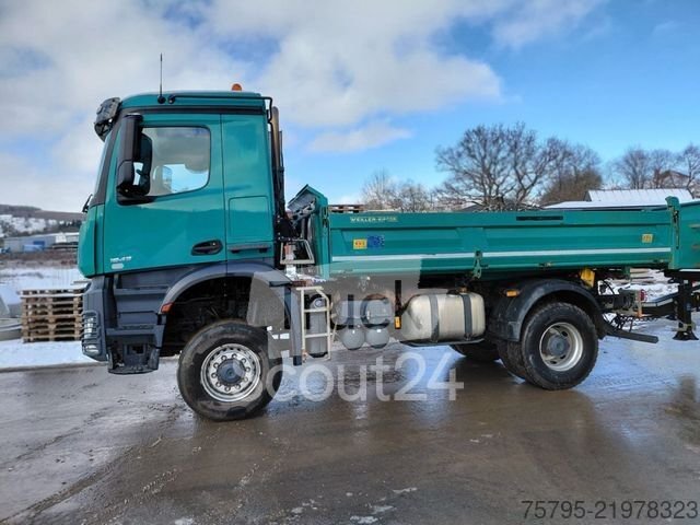 Kipper LKW MERCEDES-BENZ Arocs 1843 4x4 2-Achs Allradkipper Bordmatik gebraucht