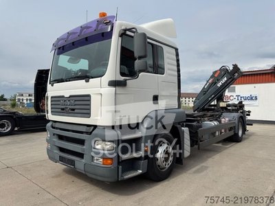 LKW-Fahrgestell MAN TGA 18.350* ATLAS KRAN *  ANALOG-TACHO *WENIG KM gebraucht