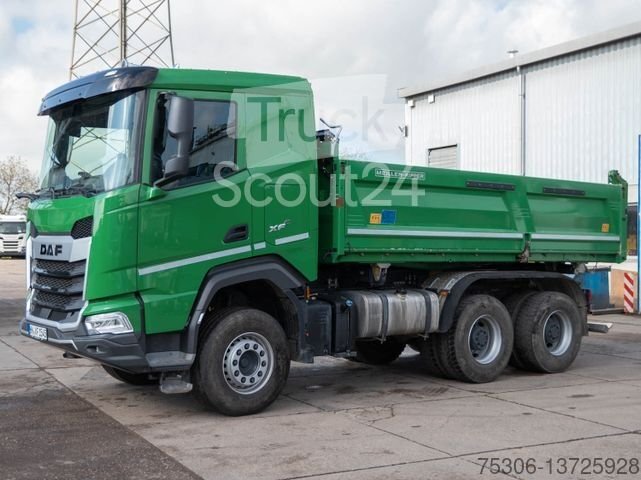 Trojstranný truck DAF FAT XFC 530 SL Meiller TRIGENIUS D 316 použitý