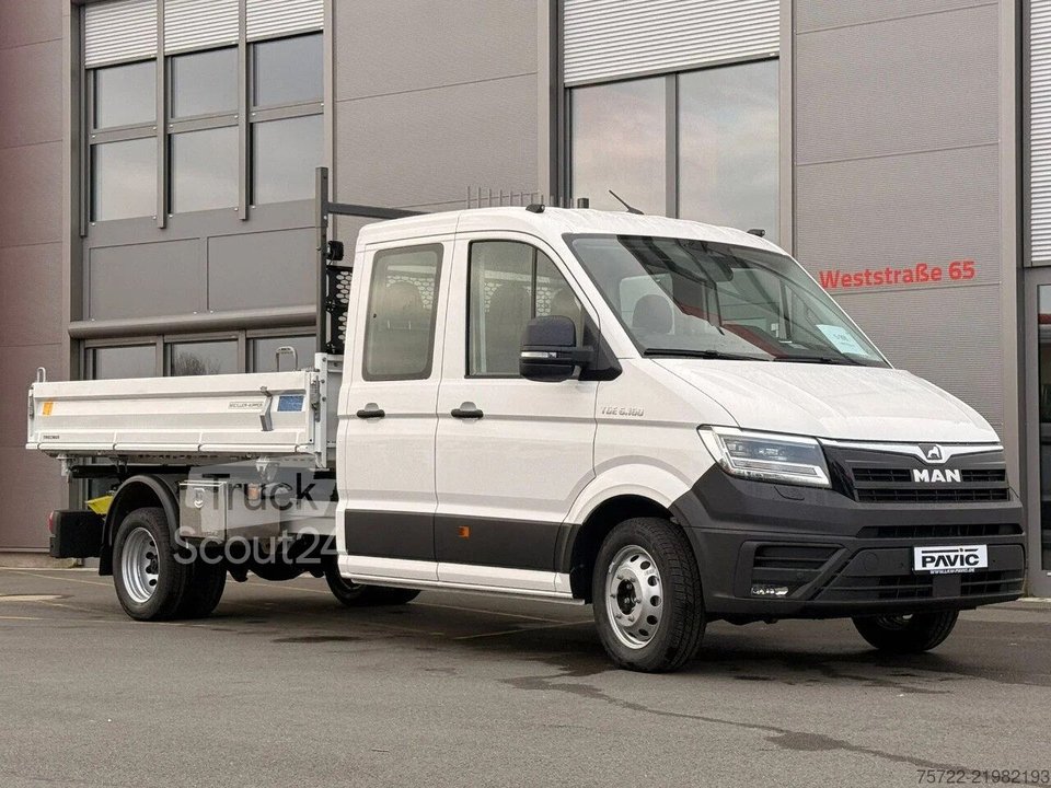 3-Seiten-Kipper MAN TGE 6.160 4x2 SB DOKA Meiller 3-S Kipper neu