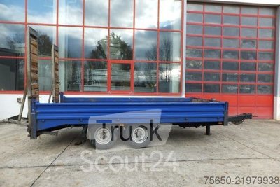 Tieflader Anhänger Humbaur HBT10  Tandemtieflader gebraucht